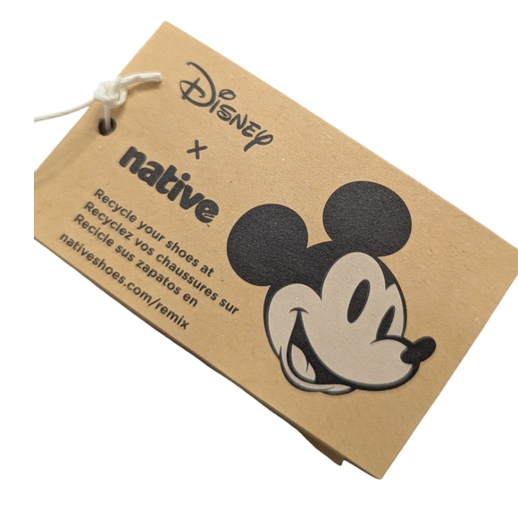 Disney X Native | Mickey Mouse Jefferson Slip-on Shoes | Size Men 11 / Women 13 - Picture 9 of 10